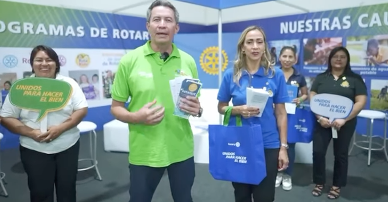 Rotary Club Sirari presente en la Expocruz 2025