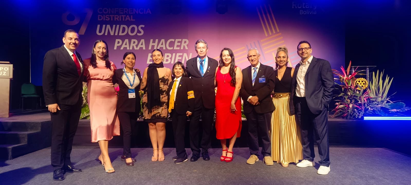 Rotary Club Sirari dijo presente en la Conferencia Distrital Anual del Distrito 4690